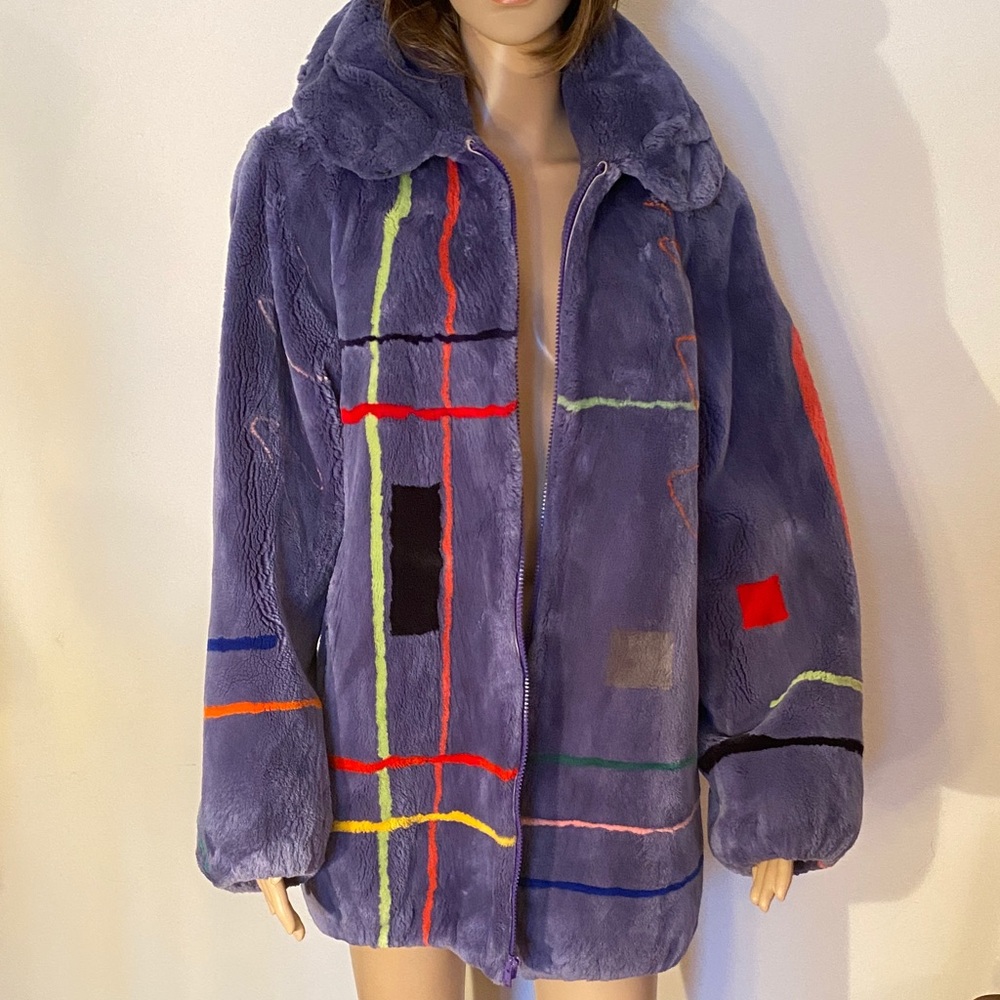 Shaved beaver Zuki jacket , size medium to large, like new